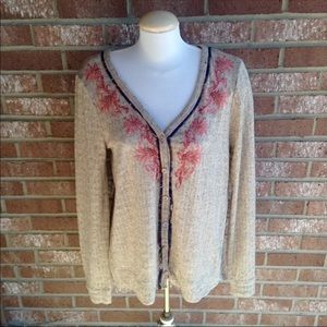 Miss Me Long Sleeve Top Size Medium